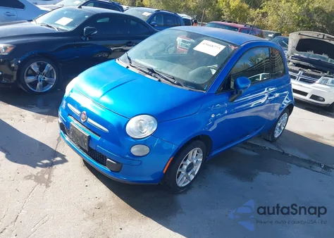 2015 Fiat 500 Pop from USA, damaged, VIN 3C3CFFARXFT609821